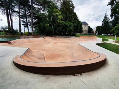 Le skatepark des promenades à Saint-Brieuc (22)
