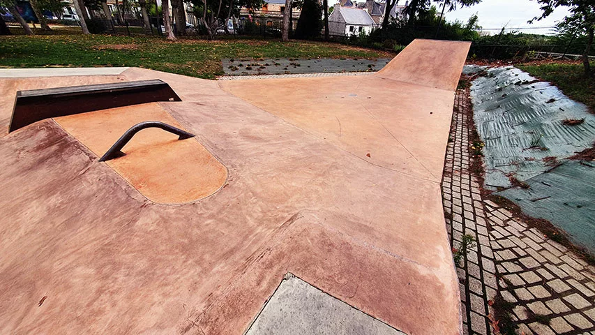 Skatepark des Promenade à Saint-Brieuc