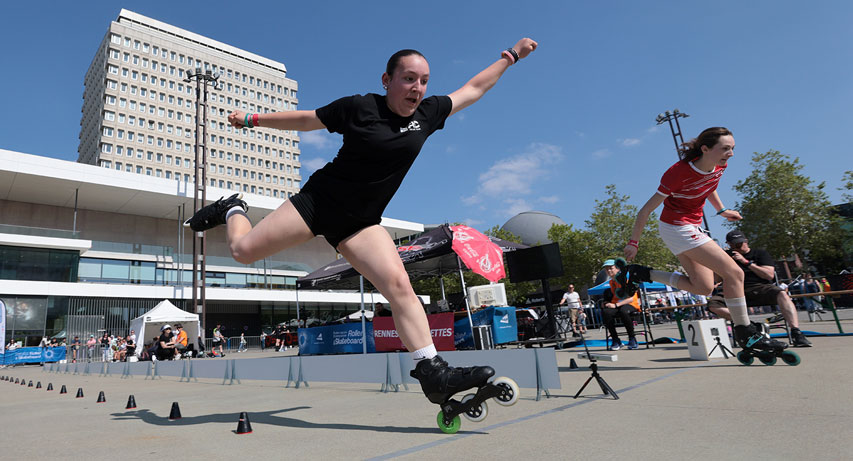 Résultats de slalom vitesse de Rennes sur Roulettes 2023