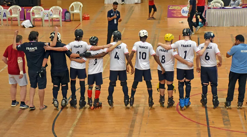 L'équipe de Roll Ball France homme