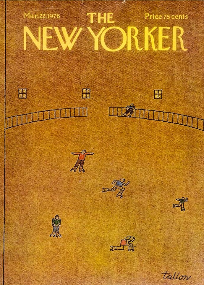 La une du New Yorker de Robert Tallon