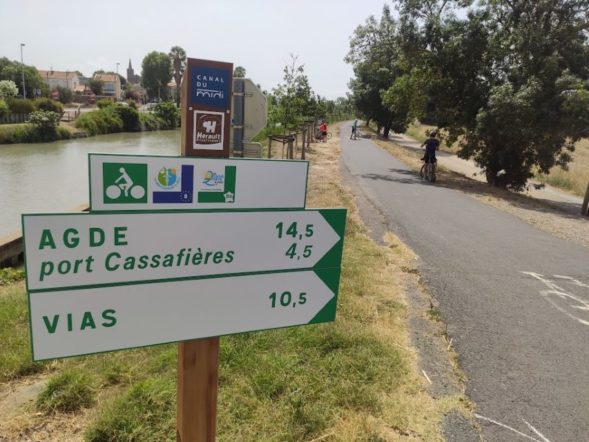 Vous pouvez aussi faire le choix de partir en direction de Vias et d'Agde