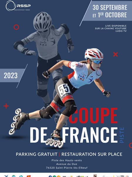 Coupe de France roller vitesse 2023 à Saint-Pierre