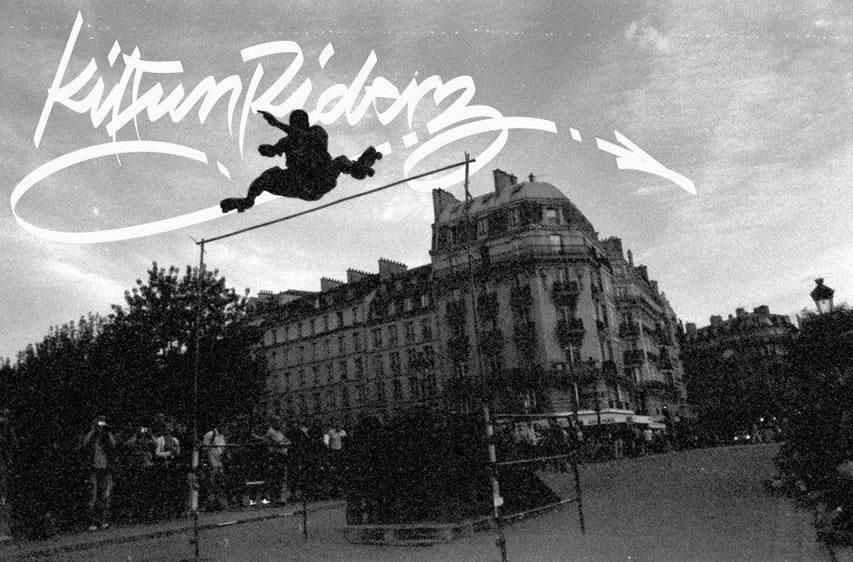 Flyer de l'exposition Kiffunriderz
