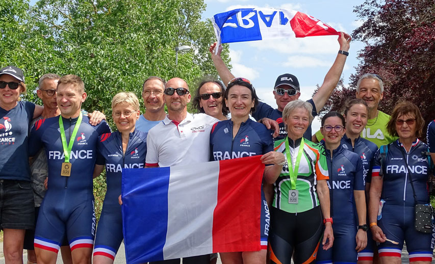 Résultats championnats d&rsquo;Europe master marathon roller 2023