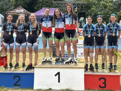 Résultats des relais Championnat France piste roller course 2023