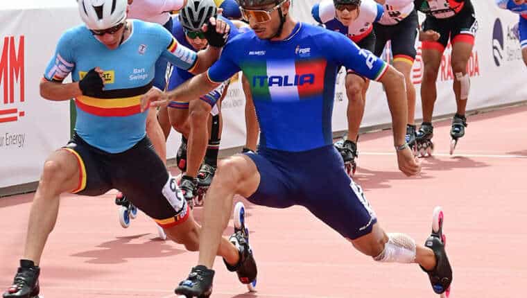 Résultats 1000 m championnat monde roller course 2023