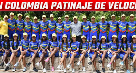 Equipe de colombie de roller course 2023