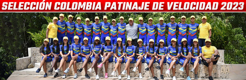 Equipe de colombie de roller course 2023