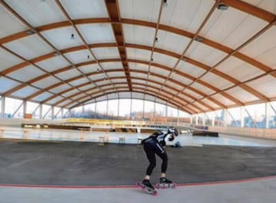 La piste de roller course couverte de Weinfelden (Suisse)
