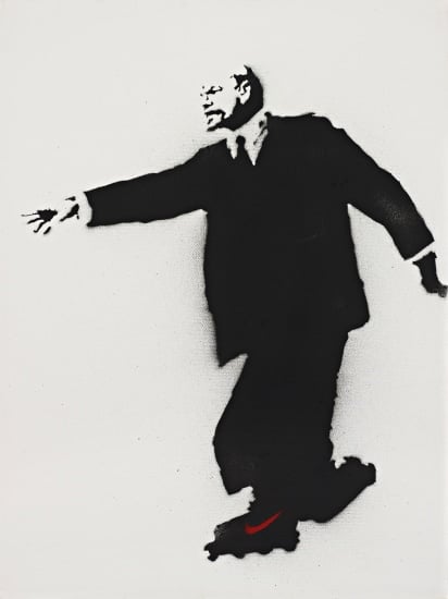 Lenin on skates avec swoosh Nike