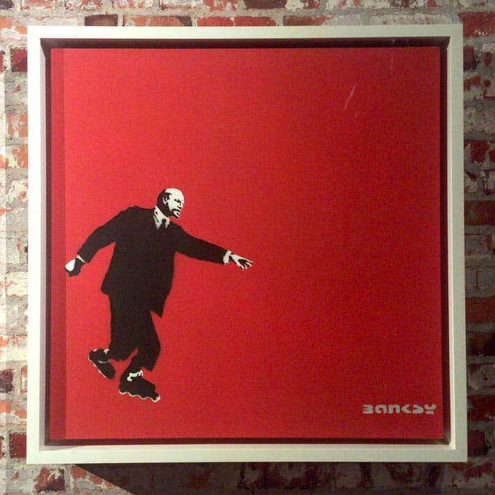 « Lenine on Skates » de Banksy vendu par Sotheby’s