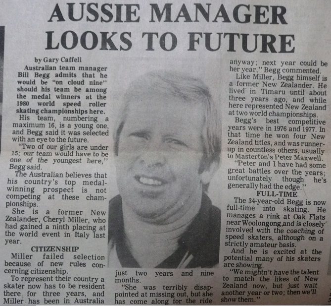 Revue de presse - journal australien en 1980
