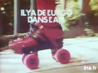 Urgo tombe pour le patinage à roulettes
