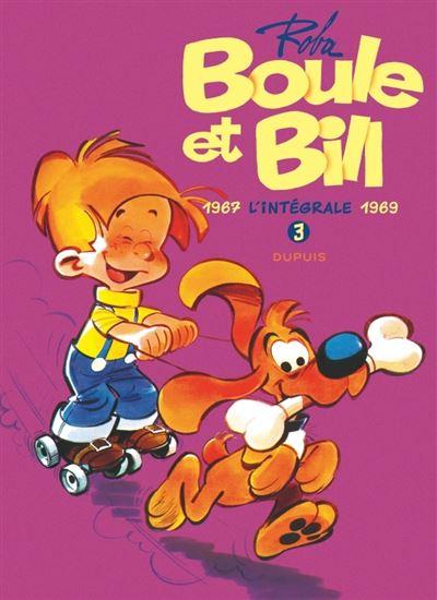 Boule et Bill en patin à roulettes – couverture du tome 3