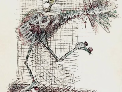 Poulette sur patins à roulettes chez Drouot