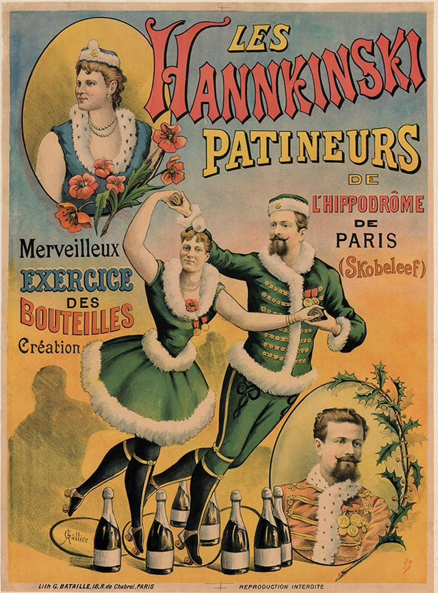 Le couple Hannkinski en représentation à Toulouse (31)