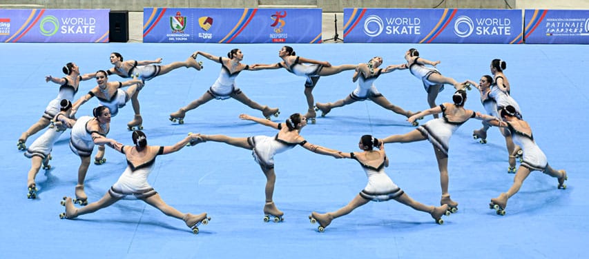 Résultats petit et grand groupe championnat monde artistique 2023