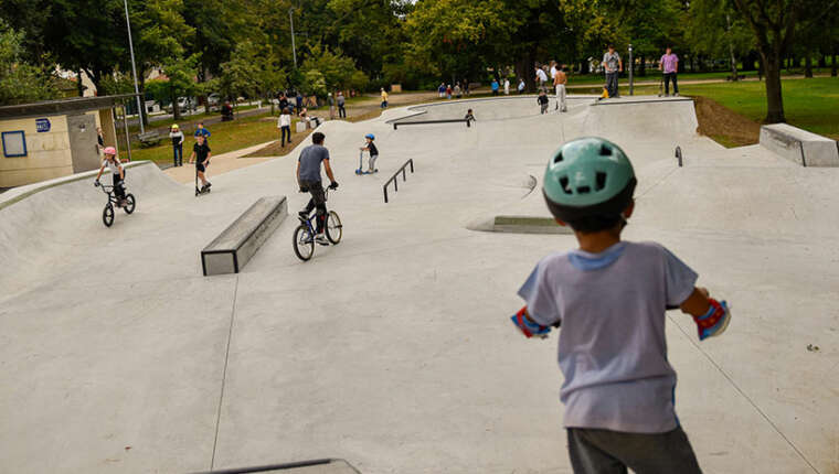 Inauguration du skatepark de Sotteville-lès-Rouen (76)