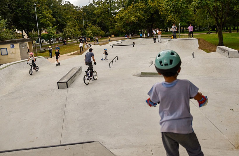 Inauguration du skatepark de Sotteville-lès-Rouen (76)
