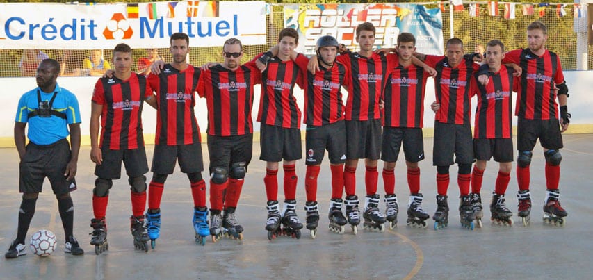 Equipe de roller foot de Toulon