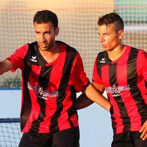 Anthony Avella et Sabri Ali Messaoud (équipe de roller foot de Toulon)