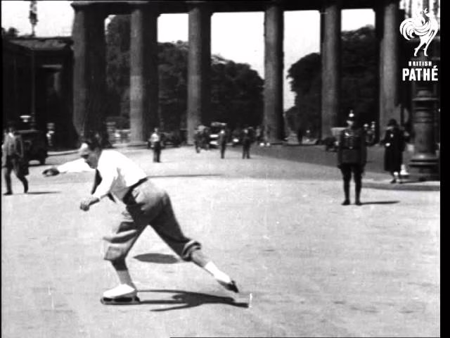 Road Skating! au pied de la porte de Brandenbourg