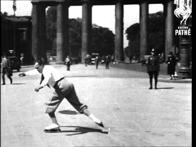 Road Skating! au pied de la porte de Brandenbourg