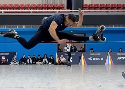 Florian Petitcollin, 3e du championnat du monde de hauteur pure 2023