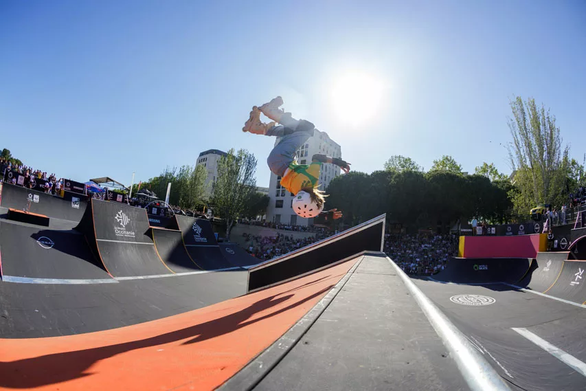 Finale pro femme roller au FISE 2024 © Hurricane - FISE
