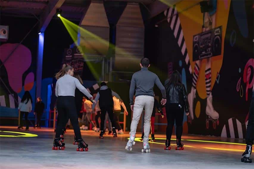 Salle de roller dance de la Factory