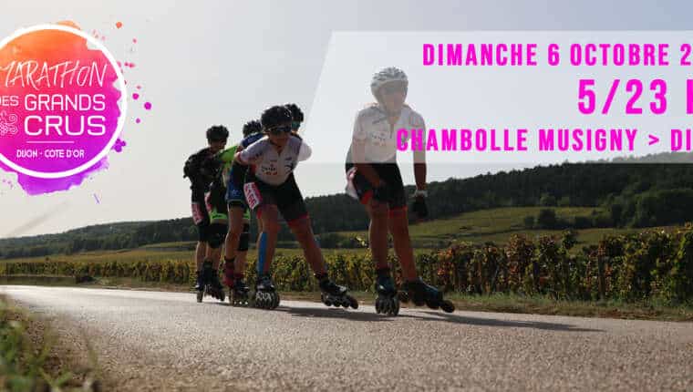 Un semi-marathon roller pour les Grands Crus en 2024