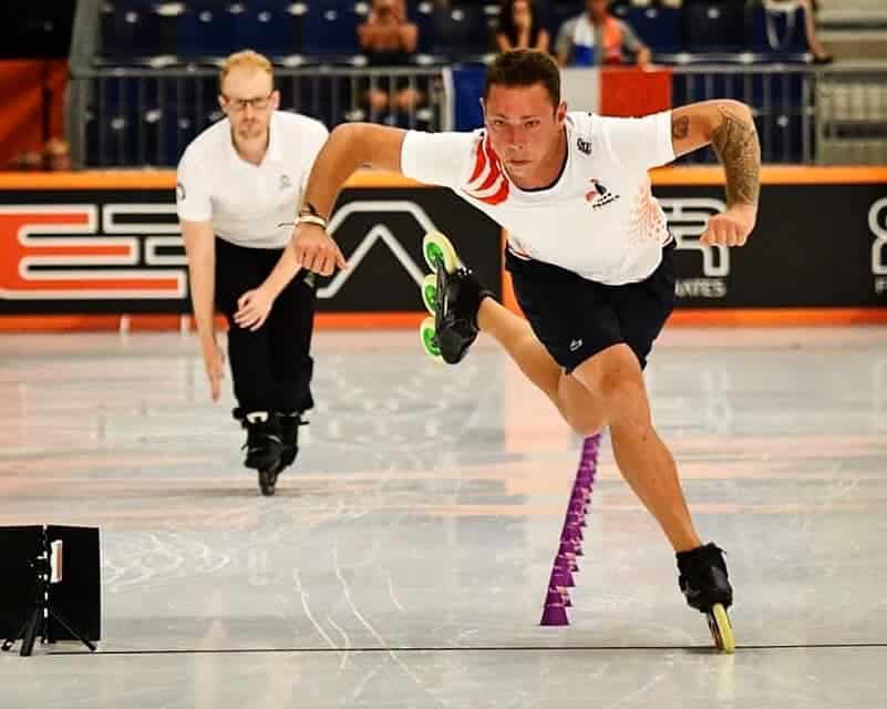 Yohan Fort en speed slalom