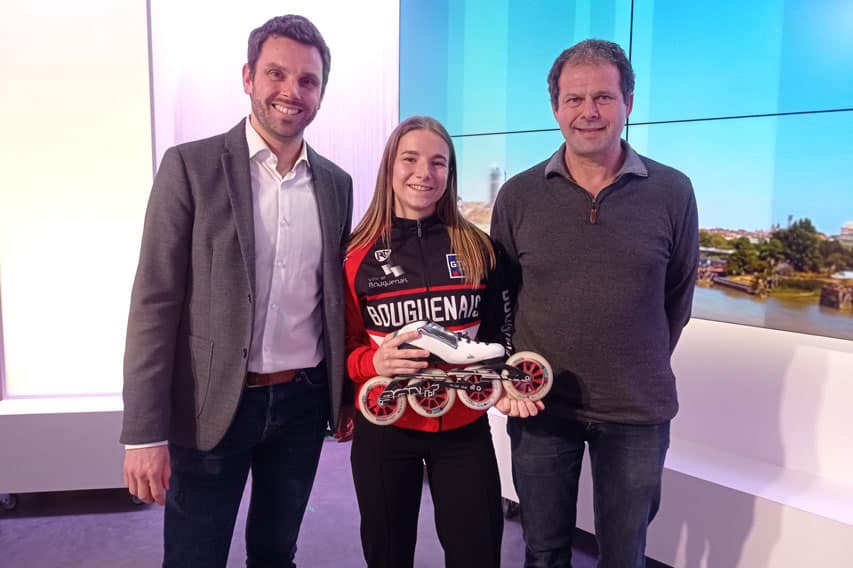 Aubane Plouhinec et Stéphane Urien sur TéléNantes