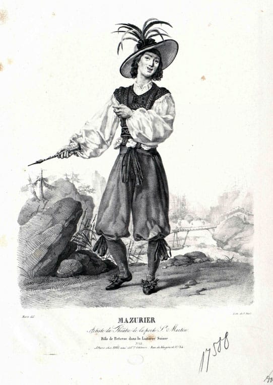 Mazurier dans le rôle de Béterse
