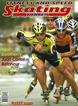 Juan Carlos Betancur en couverture de Skating Times