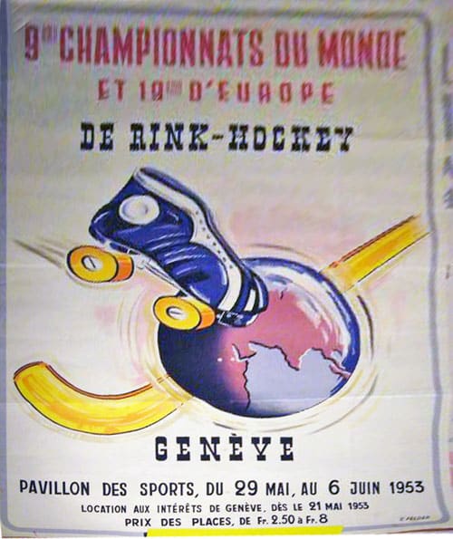 Championnat d’Europe et du monde de rink hockey 1953 (Suisse)