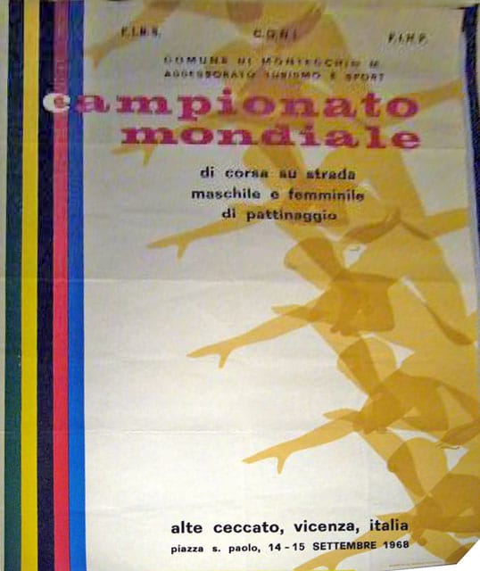 Championnat du monde patinage de vitesse sur route 1968 (Italie)
