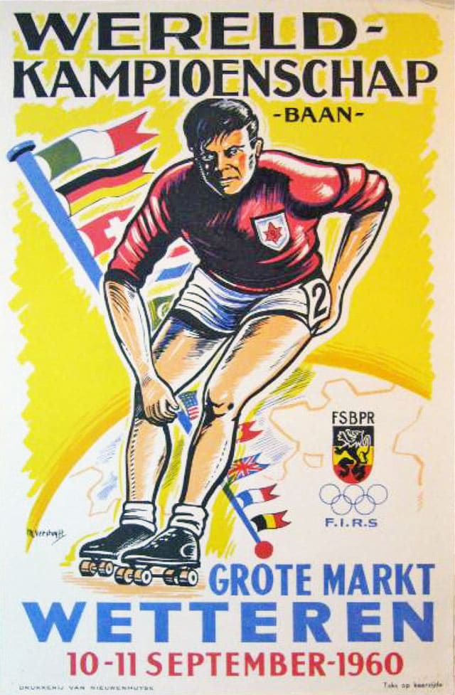 Championnat du monde patinage de vitesse piste 1960 (Belgique)