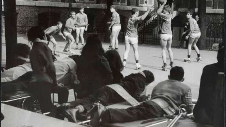 Les Carnot Roller Skaters en 1965 - source : Musée du Sport