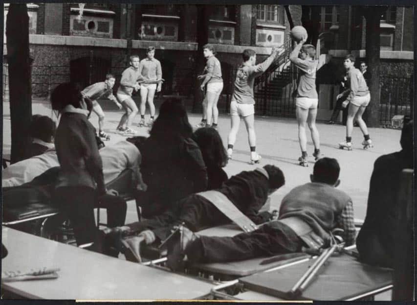 Les Carnot Roller Skaters en 1965 - source : Musée du Sport