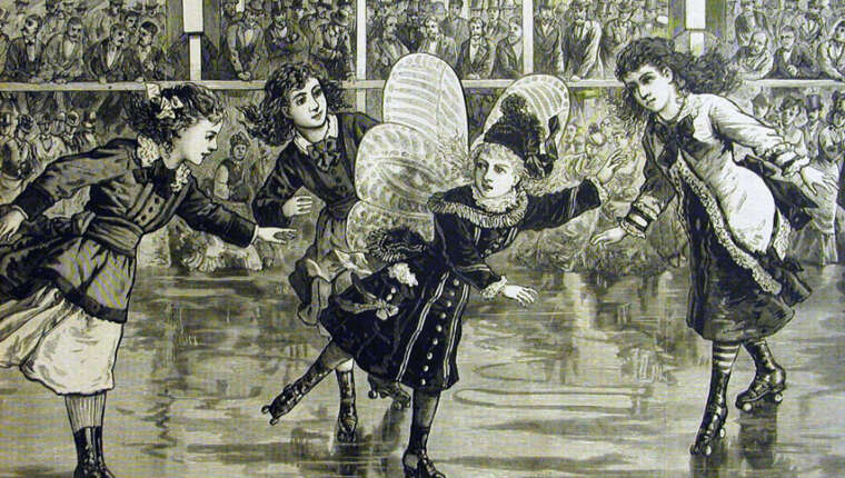 Chasse au papillon au Brooklyn Rink