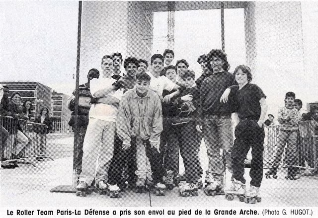 Le Figaro – Droit de cité pour les rollers du parvis
