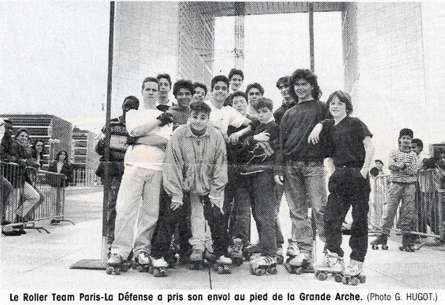 Le Figaro – Droit de cité pour les rollers du parvis
