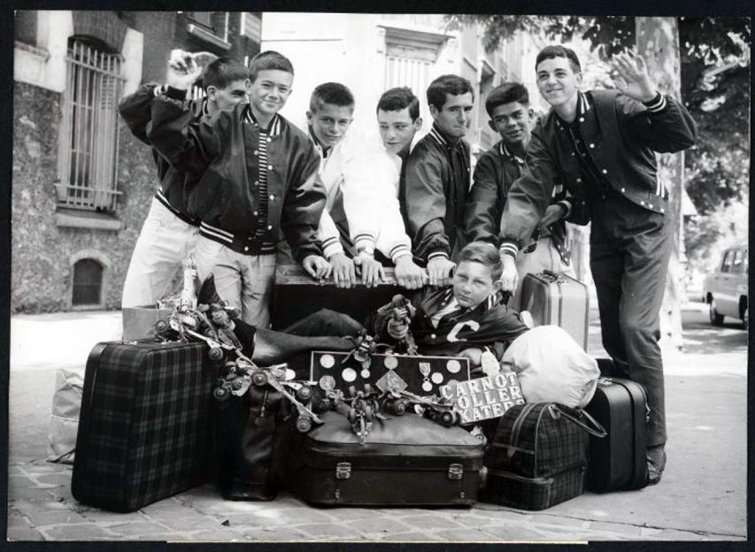 Les C.R.S. préparent leur voyage aux Etats-Unis (1964)