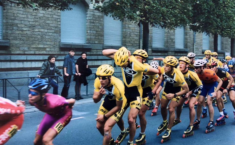 Team Salomon en course