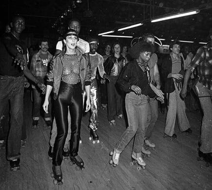 Cher à l'Empire Roller Disco