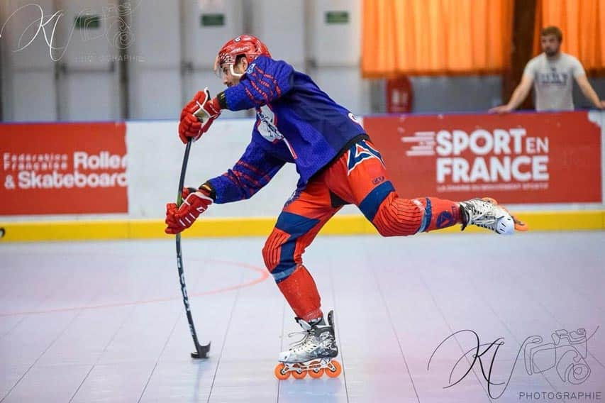 Lambert Hamon en action sous les couleurs de Grenoble