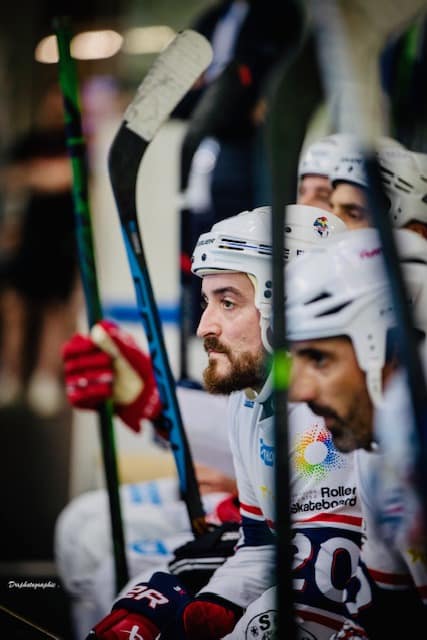 Romain Masson - équipe de France master roller hockey