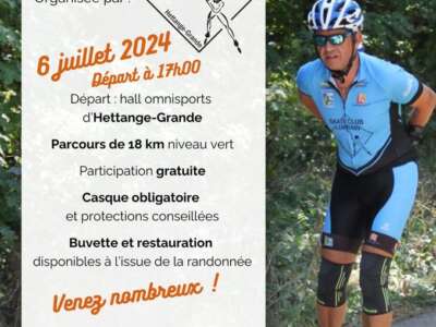 Randonnée roller à Hettange-Grande (57)